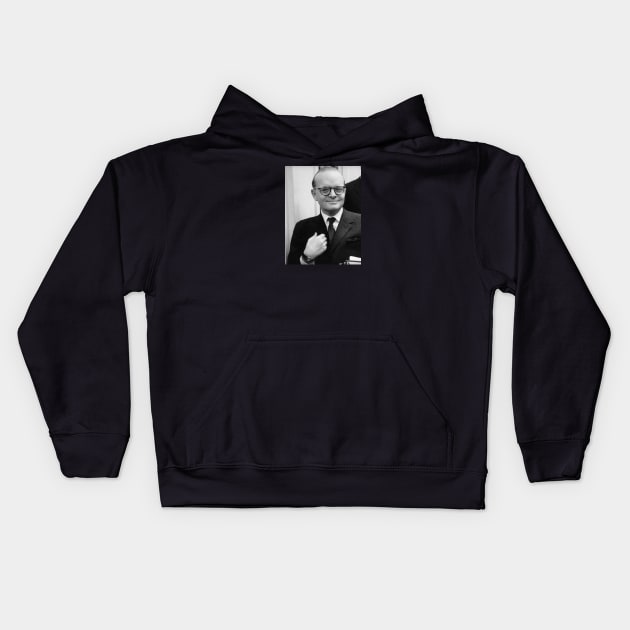 Truman Capote Kids Hoodie by WriterCentral